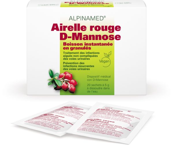 Airelle rouge D-Mannose, Alpinamed®, 20 sachets à 5g
