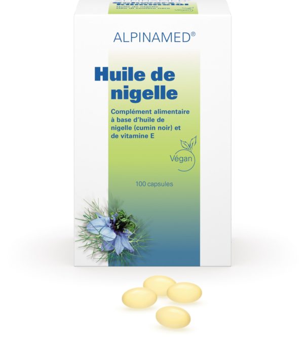 Huile de nigelle, Alpinamed®, 100 capsules